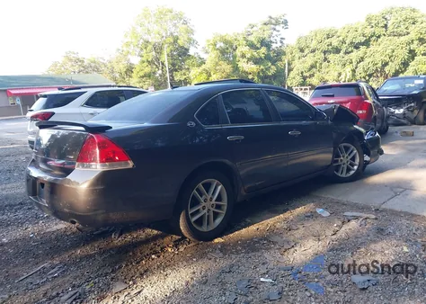 2008 Chevrolet Impala Ltz из США, поврежденный, VIN 2G1WU583081343720